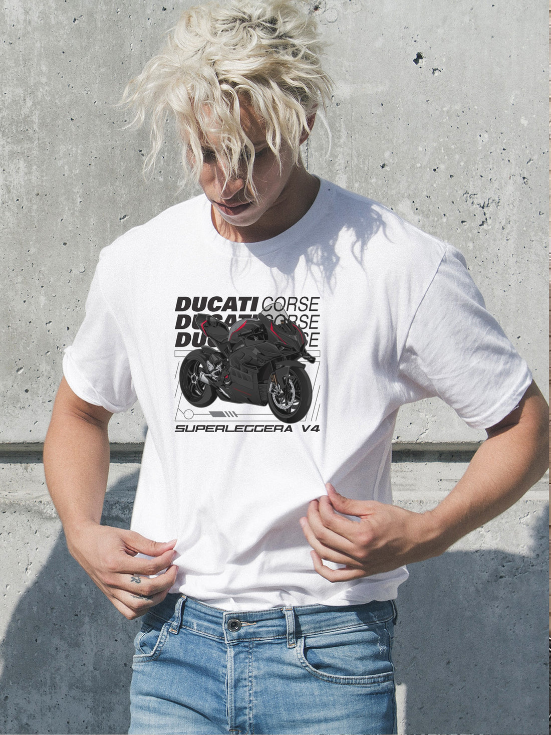 Ducati Superleggera V4 Graphic T-Shirt