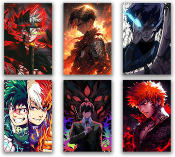 Anime Wall Poster Set