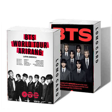 BTS World Tour Arirang Lomo Card Set – Premium K-Pop Photo Cards